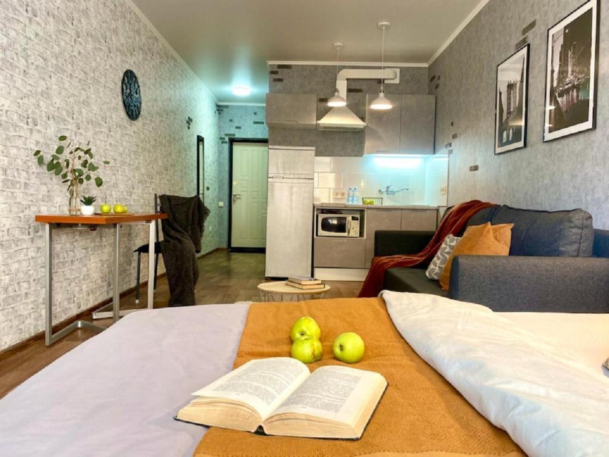 Студия New York В Самом Центре Города Apartment Almaty Bagian luar foto